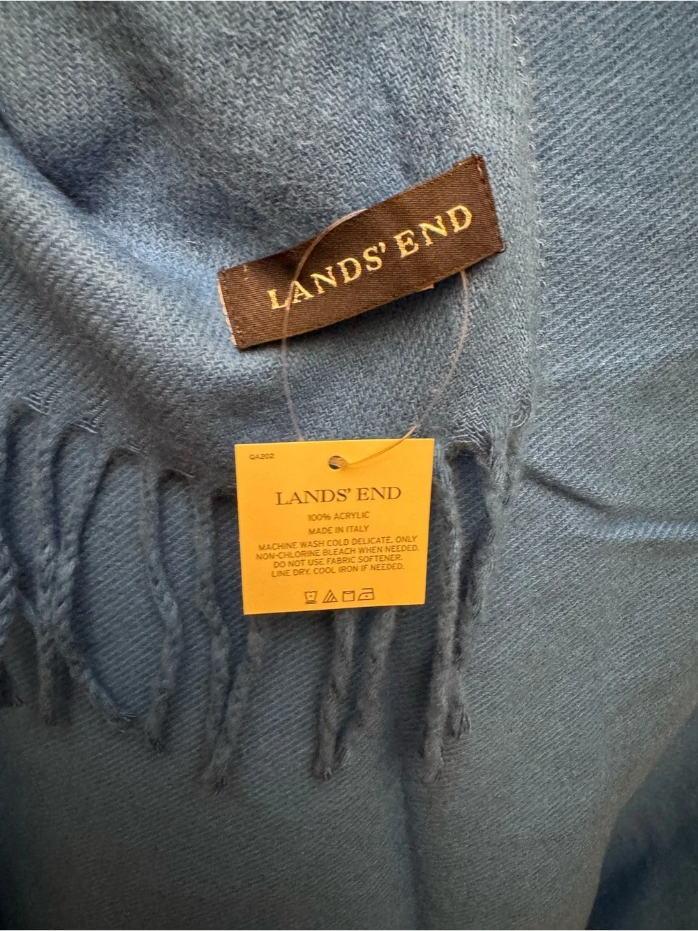 Lands End lightweight shawl
